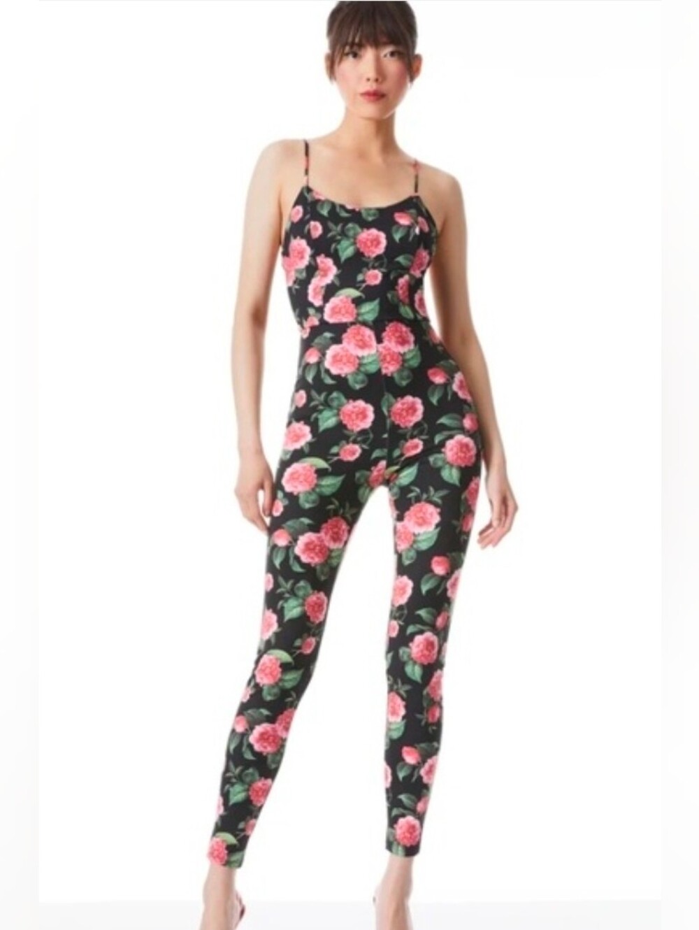 Alice + Olivia Nelda Spaghetti Strap Catsuit